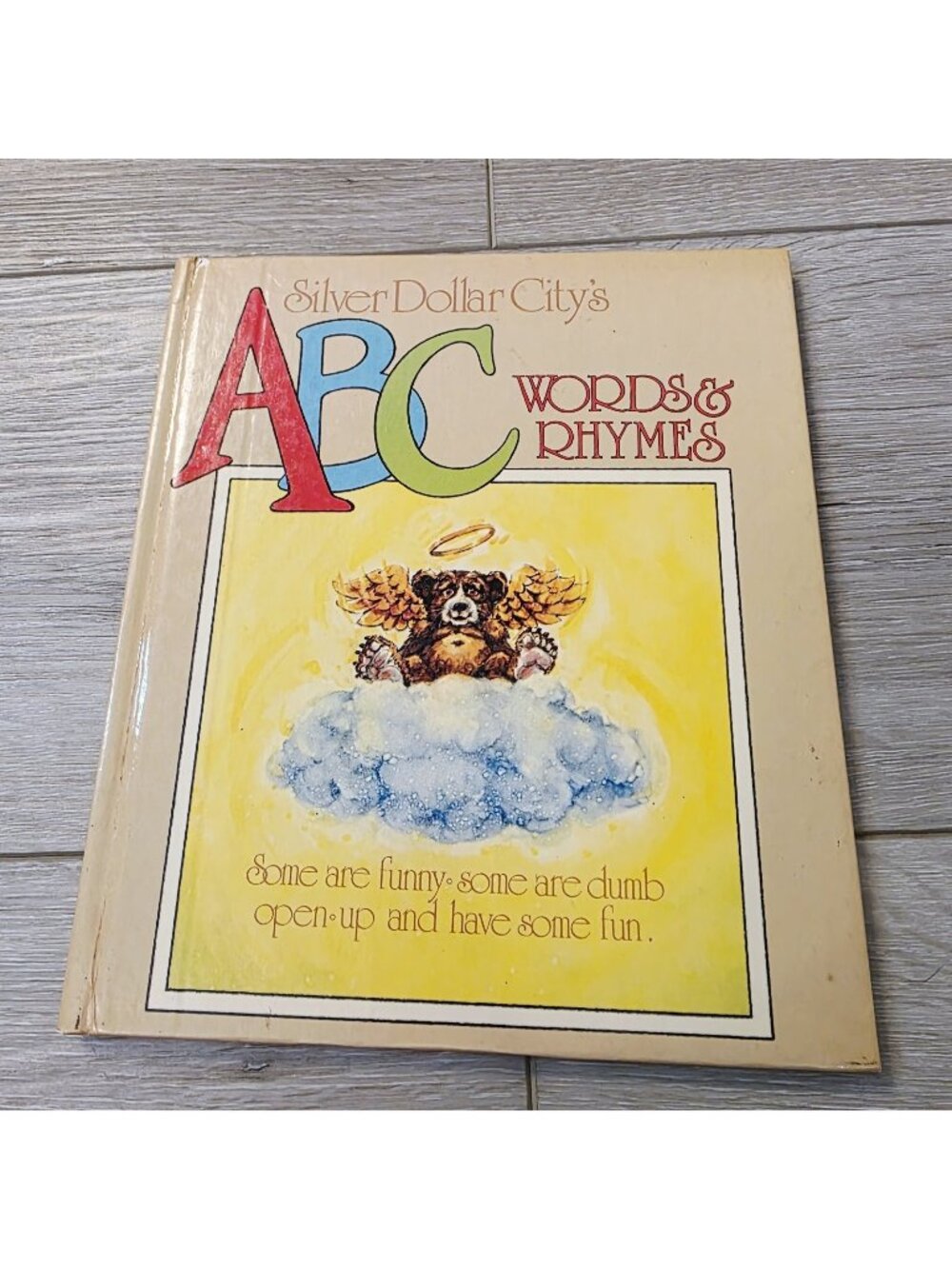Vtg 1977 Silver Dollar City's ABC Words and Rhymes Darrell Wiskur HC